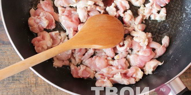 Рецепт пасты с курицея