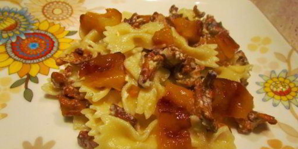 Как приготовить паста с лисичками, фетой и печеным перцем