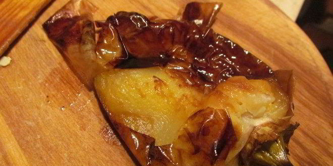 Рецепт паста с лисичками, фетой и печеным перцем