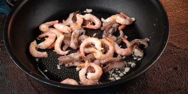 Рецепт паста с морепродуктами