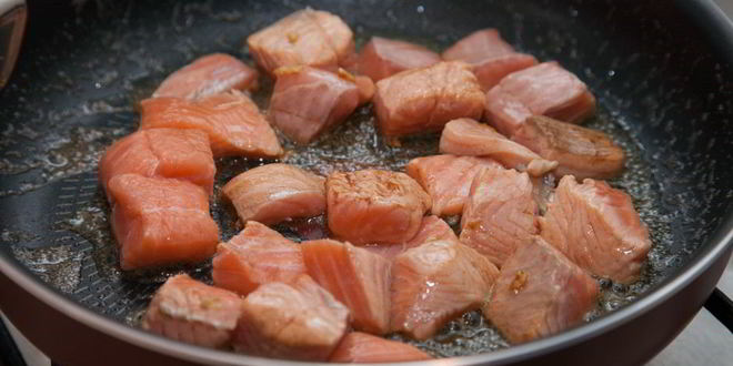 Рецепт паста с семгой в сливочном соусе