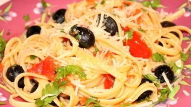 Рецепт Паста с соусом Puttanesca