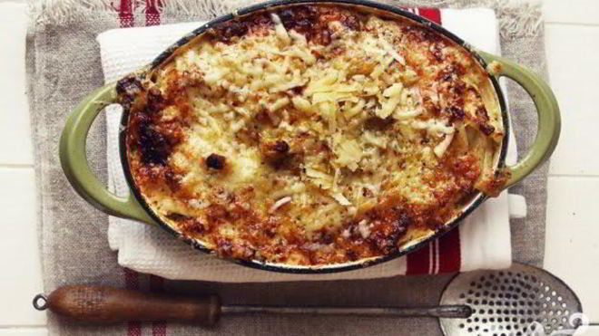 Рецепт Паста с сыром чили