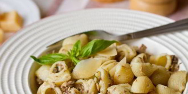 Рецепт паста с тунцом