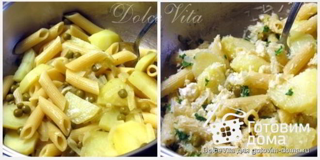 Рецепт паста запеченная с овощами, яйцами и сыром