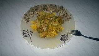 Рецепт Пикантные макароны и свиная вырезка с горчицей