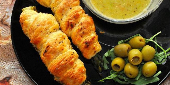 Рецепт пизанская спаржа и оливковые спагетти