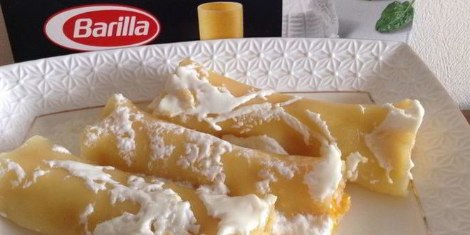 Рецепт сладкие каннеллони