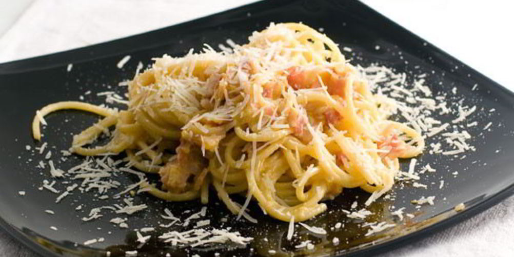 Рецепт макароны под соусом карбонара