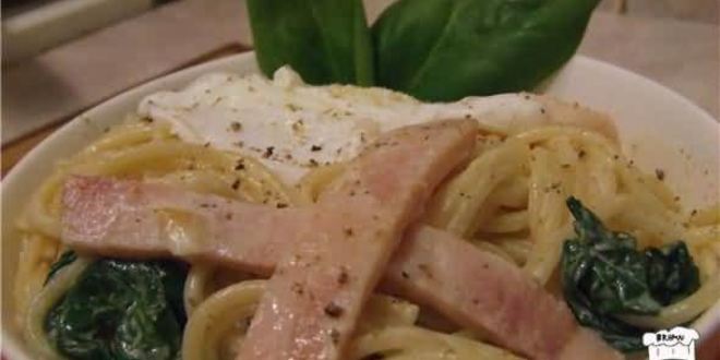 Рецепт спагетти по-флорентийски с яйцом