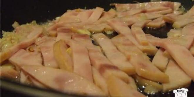 Рецепт спагетти по-флорентийски с яйцом