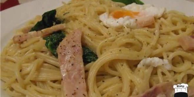 Рецепт спагетти по-флорентийски с яйцом