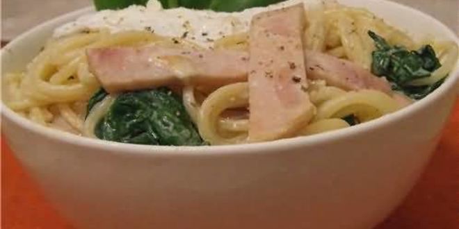 Рецепт спагетти по-флорентийски с яйцом