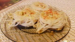 Рецепт Спагетти с баклажанами