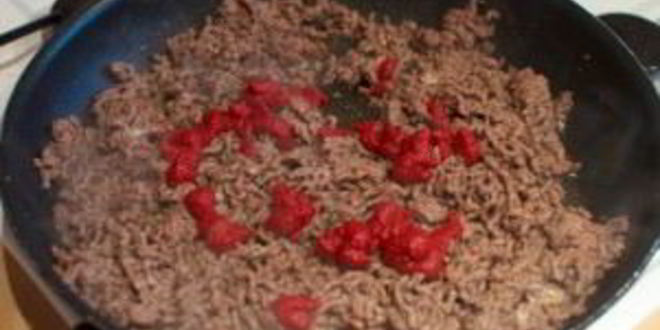 Рецепт спагетти с фаршем
