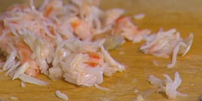 Рецепт спагетти с крабами и фенхелем