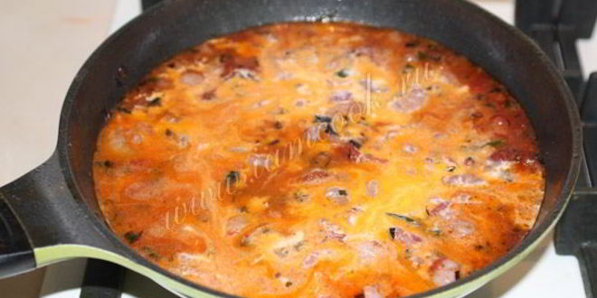 Рецепт спагетти с креветками в сливочном соусе