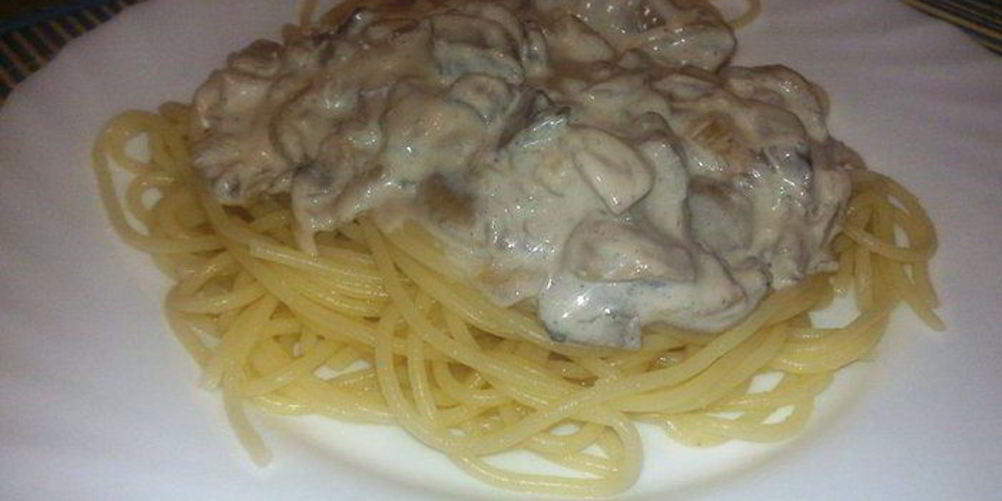 Как приготовить спагетти с куриными грудками