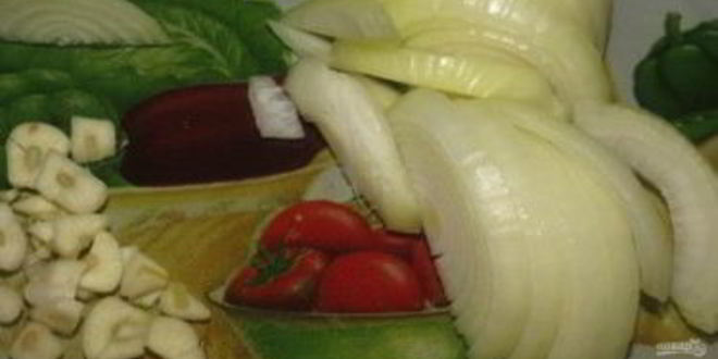 Рецепт спагетти с курицей в сметанном соусе