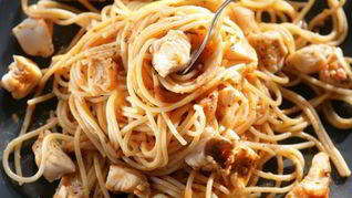 Рецепт Спагетти с рыбой