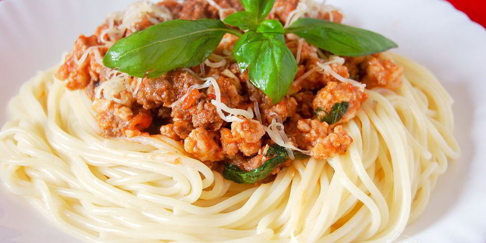 Как приготовить спагетти с соусом болоньезе