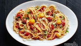 Рецепт Спагетти с соусом