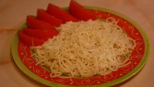 Рецепт Спагетти с сыром