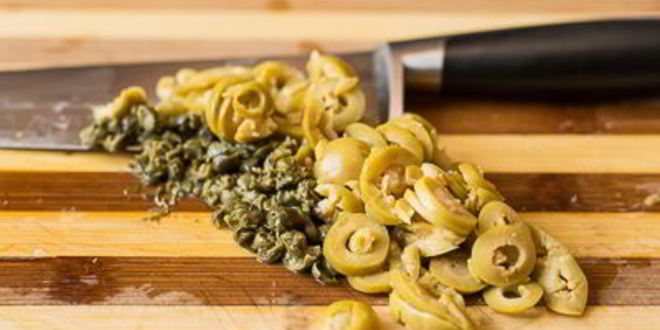 Рецепт спагетти с тунцом и каперсами