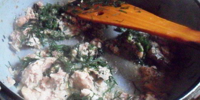 Рецепт спагетти с тунцом