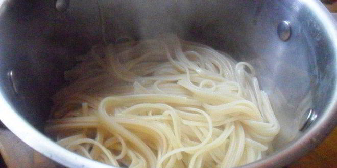 Рецепт спагетти с тунцом