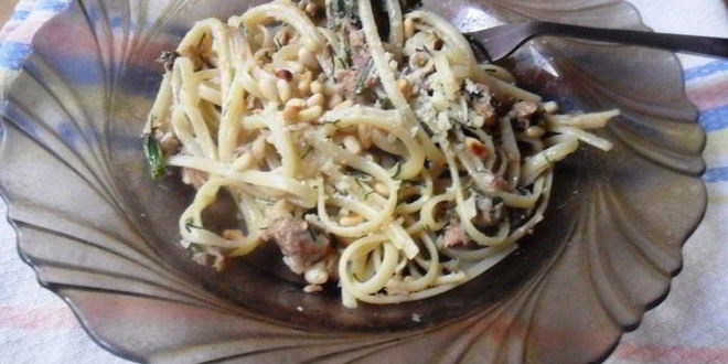 Рецепт спагетти с тунцом