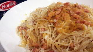 Рецепт Спагетти с тыквенным соусом