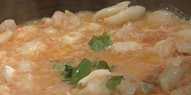 Рецепт спагетти в рыбном соусе