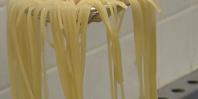 Рецепт спагетти в рыбном соусе