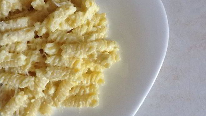 Рецепт Сырно-сливочная паста