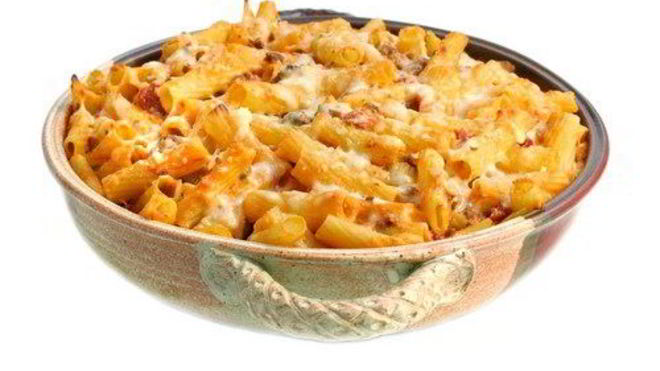 Рецепт Запеченная золотистая паста с сыром