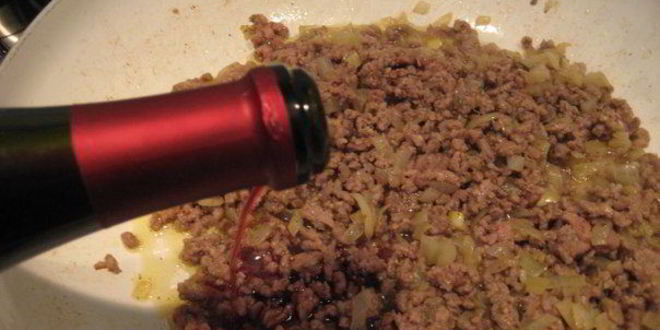 Рецепт запеченные конкильони, фаршированные мясом