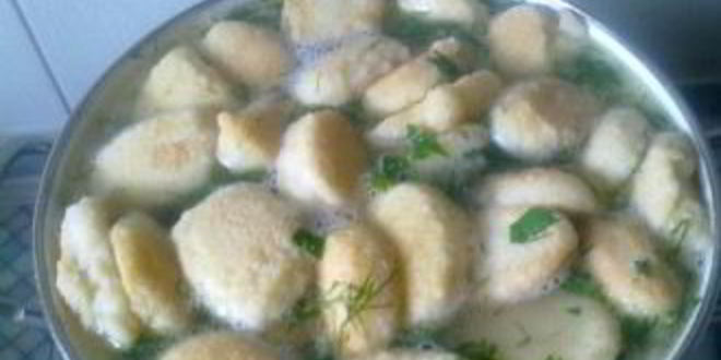 Рецепт манные клецки