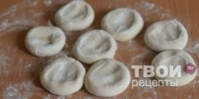 Рецепт манты с тыквой