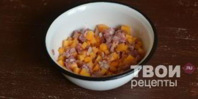 Рецепт манты с тыквой