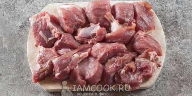 Рецепт баранина с макаронами