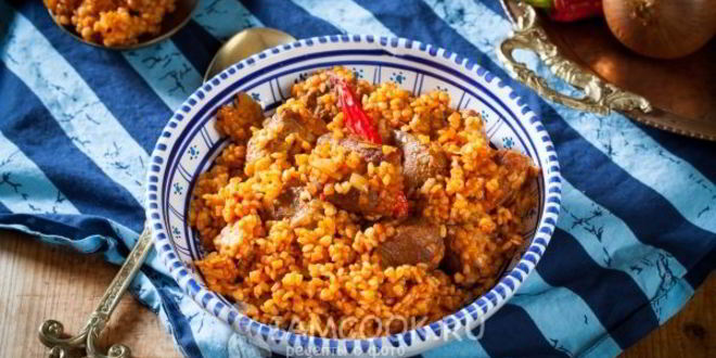 Рецепт баранина с макаронами