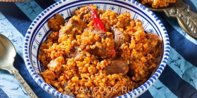 Рецепт баранина с макаронами