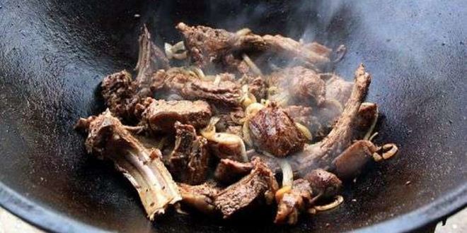 Рецепт баранина с жареной айвой