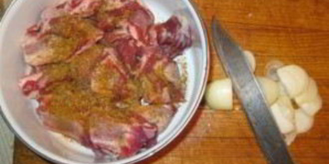 Рецепт бараньи ребрышки с картошкой тушеные