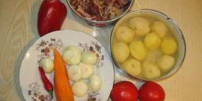 Рецепт бараньи ребрышки с картошкой тушеные