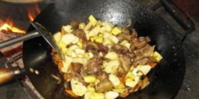 Рецепт бараньи ребрышки с картошкой тушеные