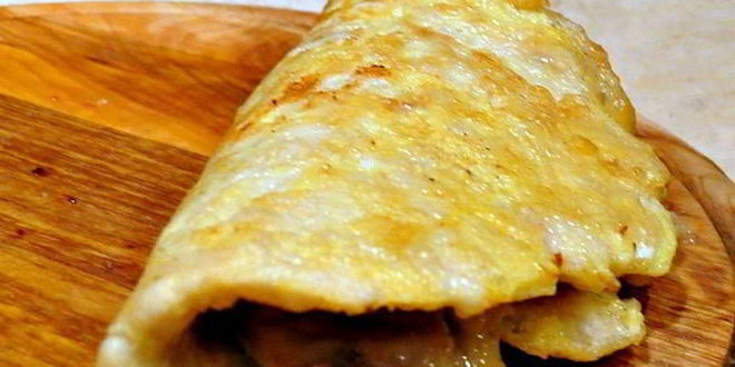 Рецепт бризоль с шампиньонами и пармезаном