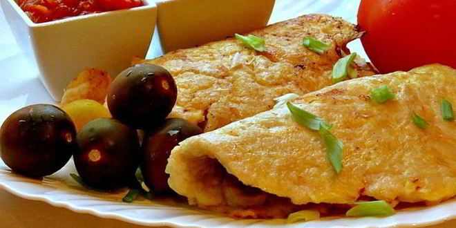 Рецепт бризоль с шампиньонами и пармезаном