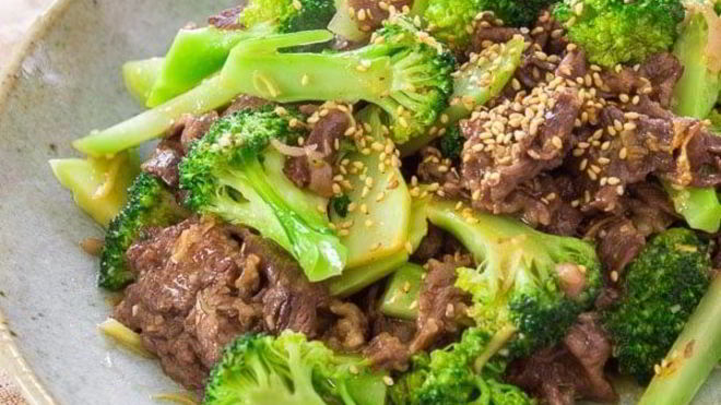 Рецепт Брокколи и говядина